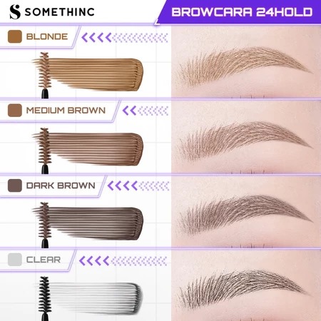 Somethinc Browcara 24Hold Waterproof Brow Gel 3gr - Clear