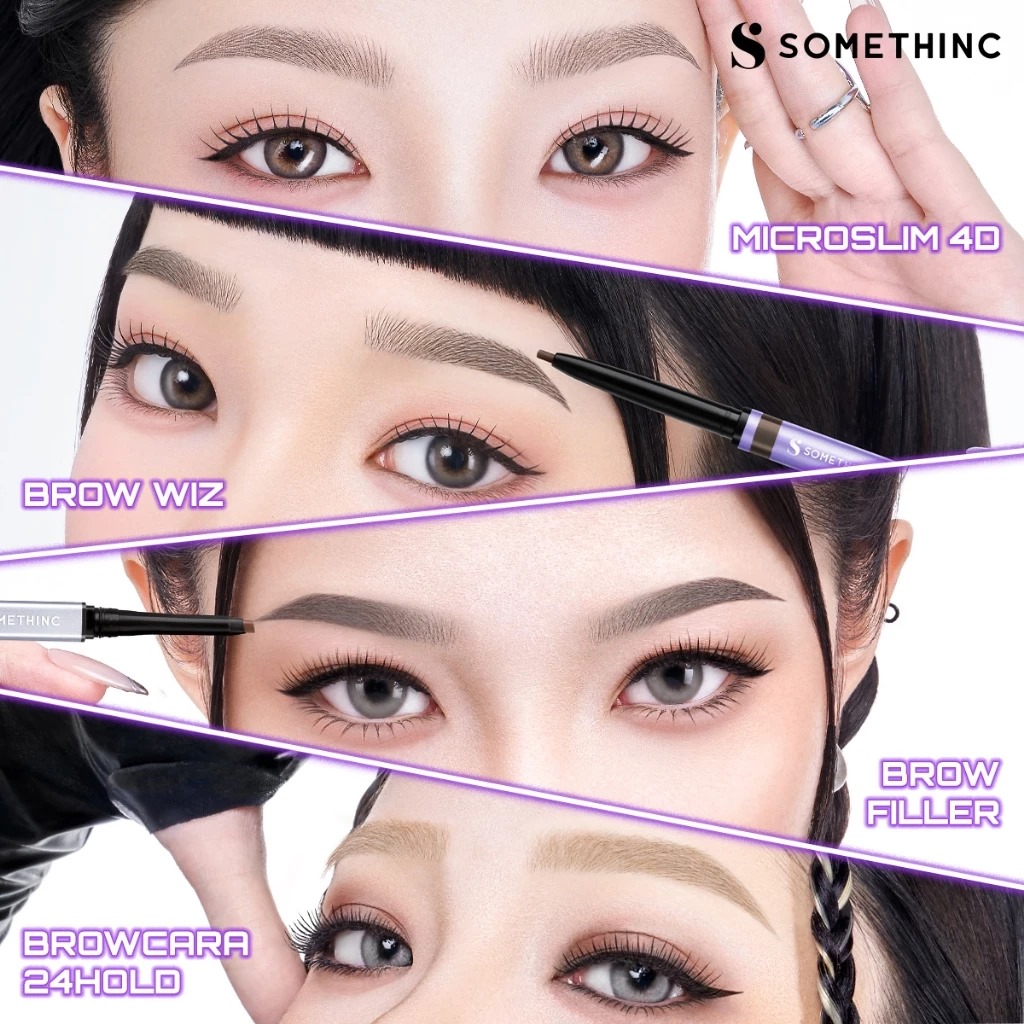 Somethinc Browcara 24Hold Waterproof Brow Gel 3gr - Clear