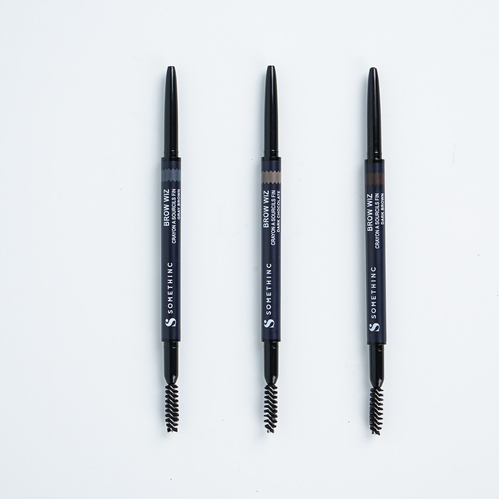 Somethinc Brow Wiz Slim Eyebrow Pencil - Dark Brown