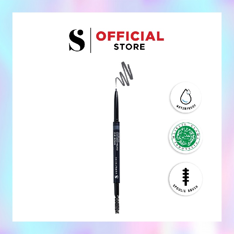 Somethinc Brow Wiz Slim Eyebrow Pencil - Gray Brown