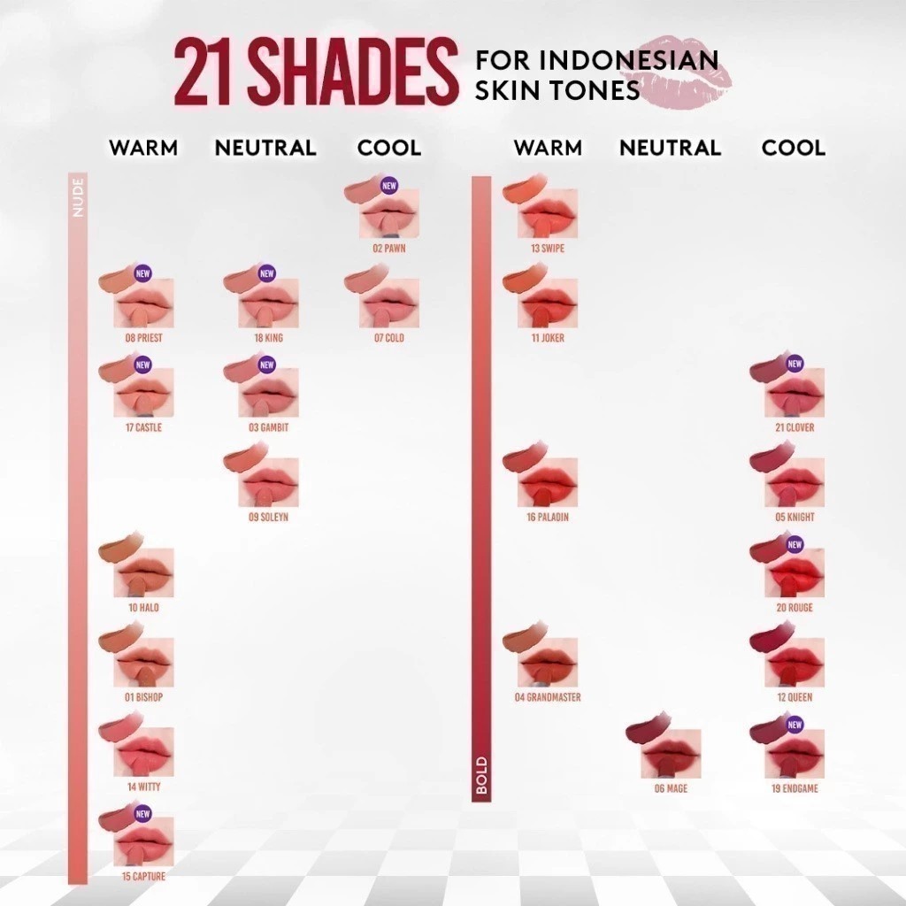 Somethinc Checkmatte Transferproof Lipstick 3.8gr - 10 Halo