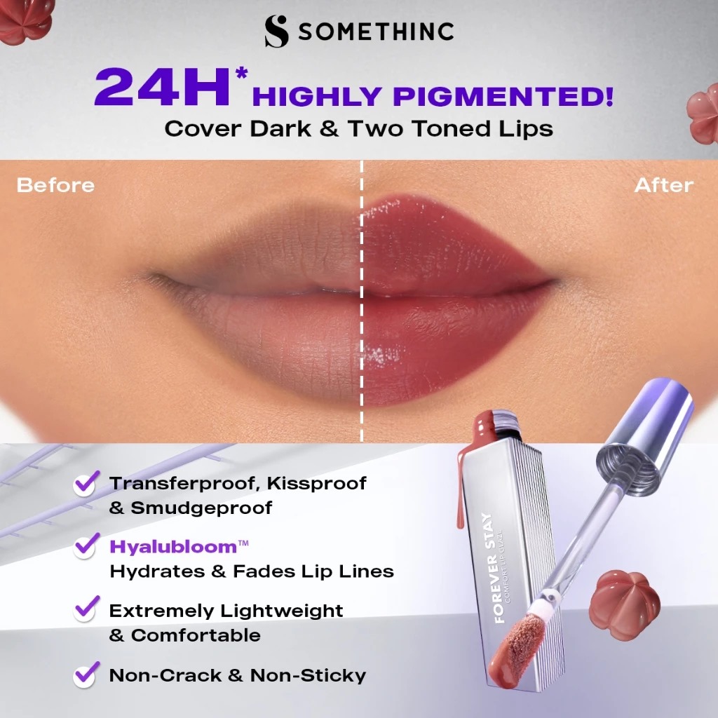 Somethinc Forever Stay Comfort Lip Glaze 3gr - 03 Treschic