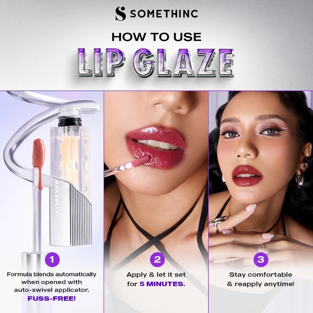 Somethinc Forever Stay Comfort Lip Glaze 3gr - 08 Notty