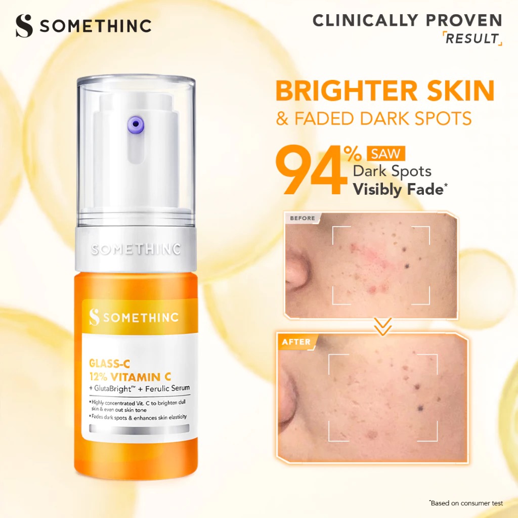 (NEW) Somethinc Glass-C 12% Vitamin C Serum Skin Booster 20ml