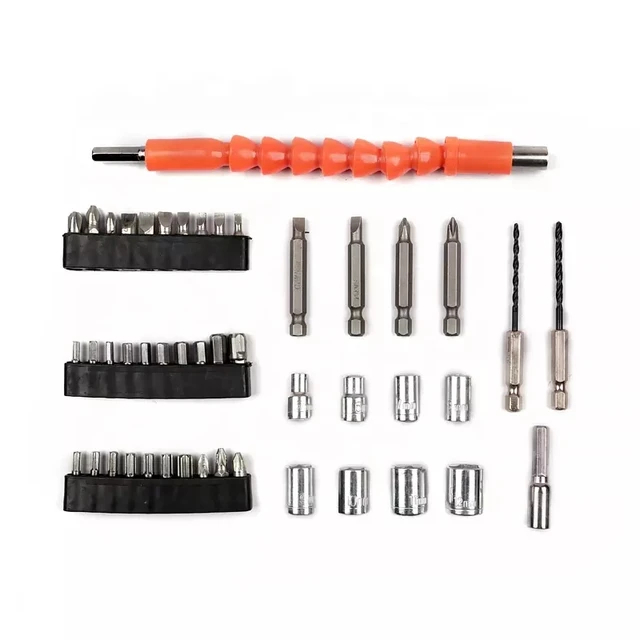 Screwdriver 4.2V Mesin Bor Mini 49in1 (Mesin Bor Set + Obeng)