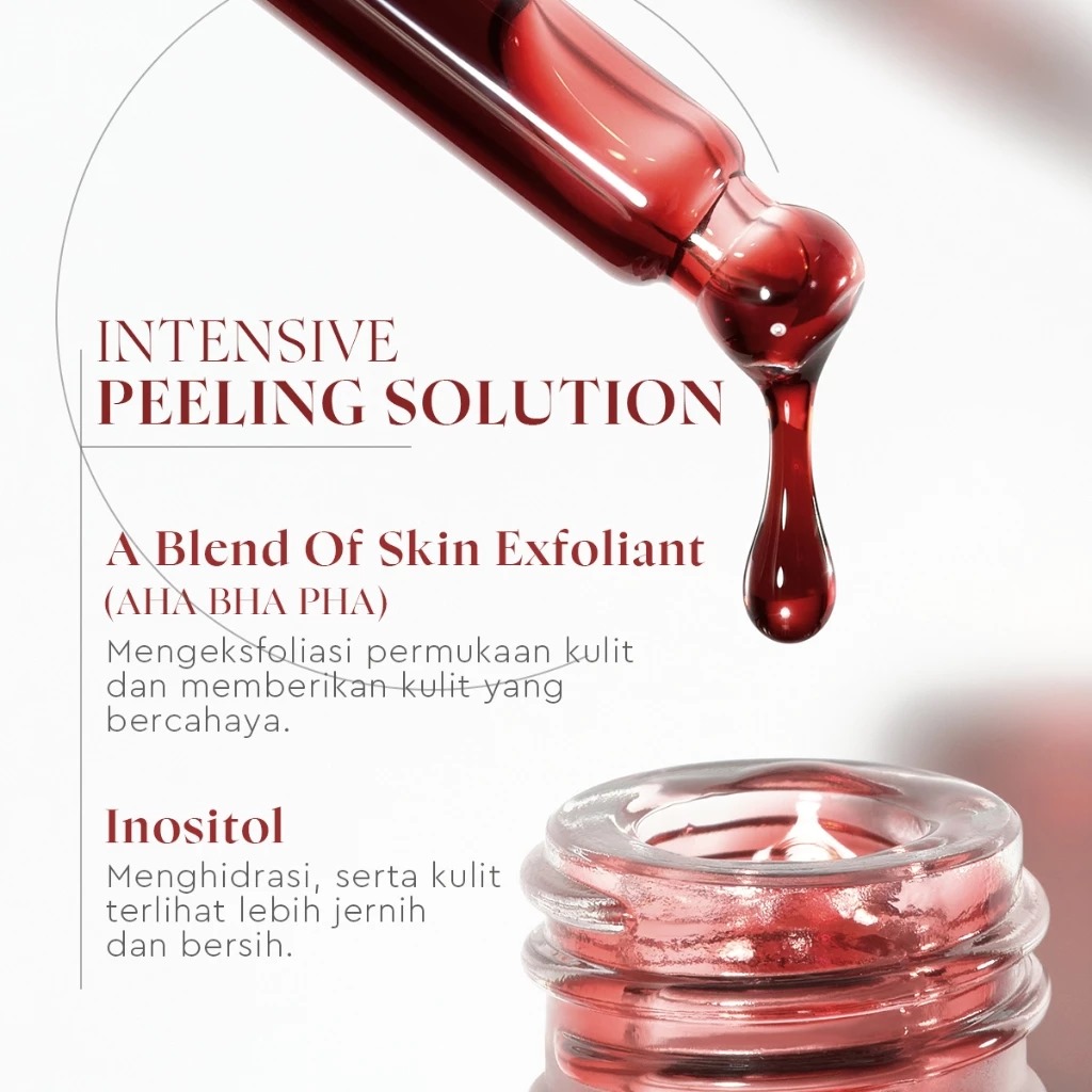 Glad 2 Glow Serum - AHA BHA PHA Intensive Peeling Solution 15ml