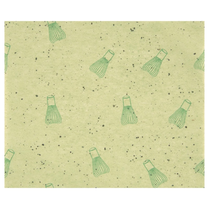 Wonder Wipes - Wonder Oil Paper Mirror+Puff (50s + 50 Refill) - Matcha