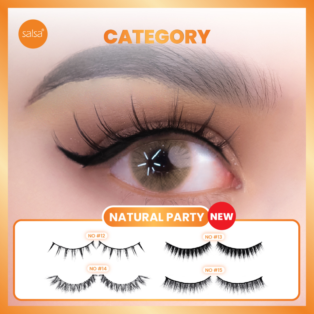 SALSA Faux Eyelash No.10 (Bulu Mata Palsu)