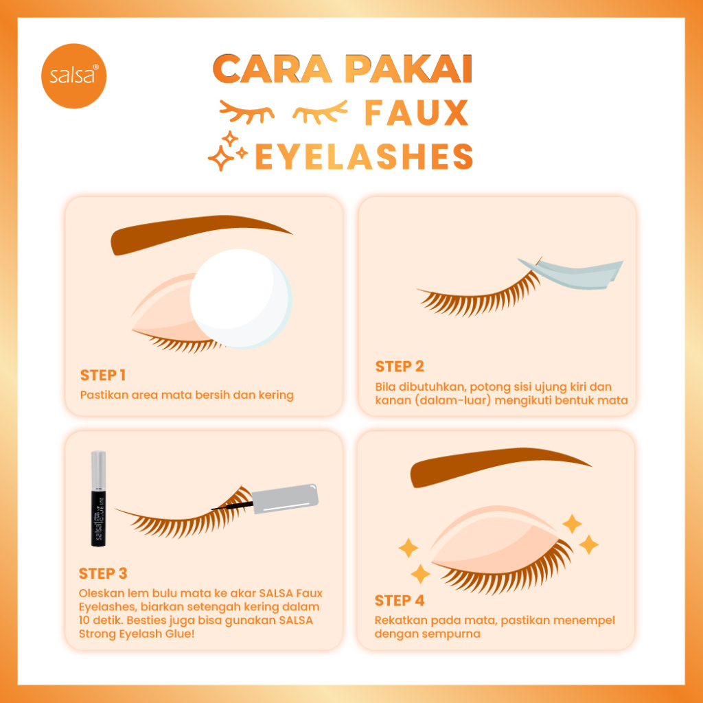 SALSA Faux Eyelash No.10 (Bulu Mata Palsu)