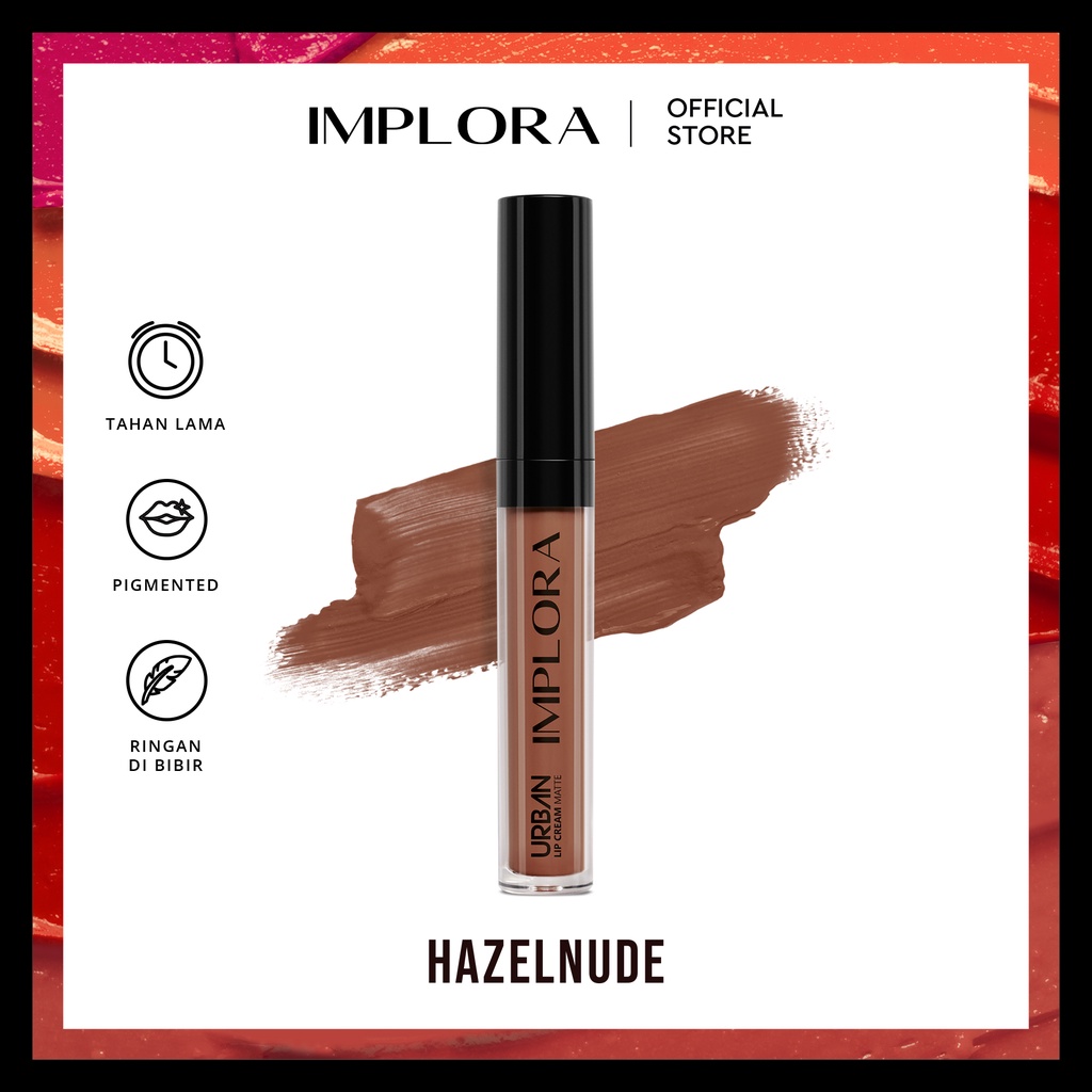 Implora Urban Lipcream Matte - 13 Hazelnude