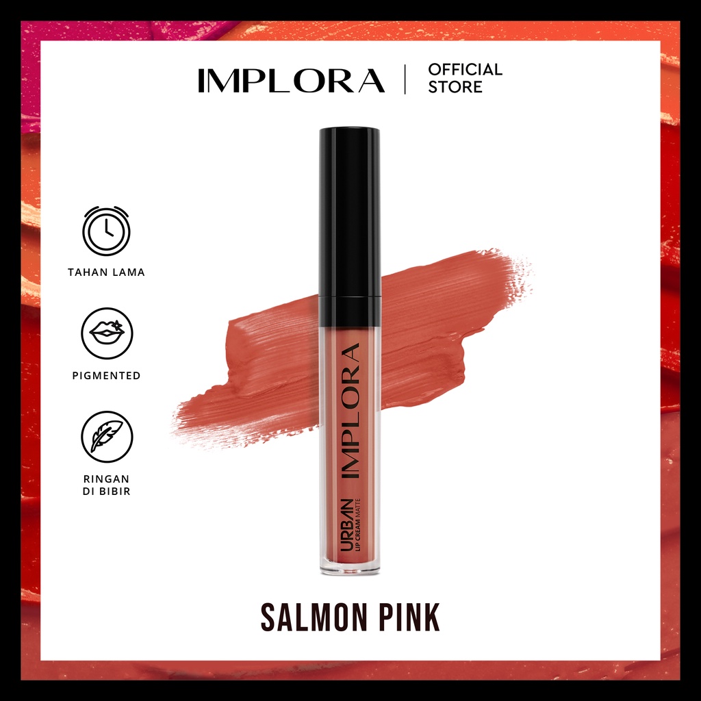 Implora Urban Lipcream Matte - 15 Salmon Pink