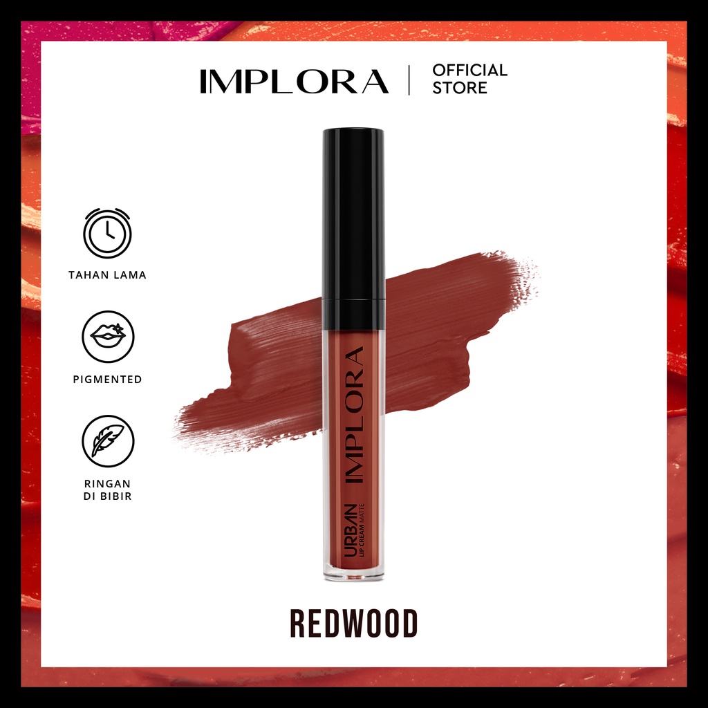 Implora Urban Lipcream Matte - 17 Redwood