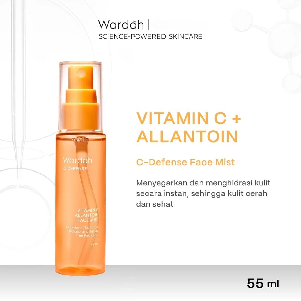 Wardah C-Defense Vitamin C Allantoin Face Mist 55ml