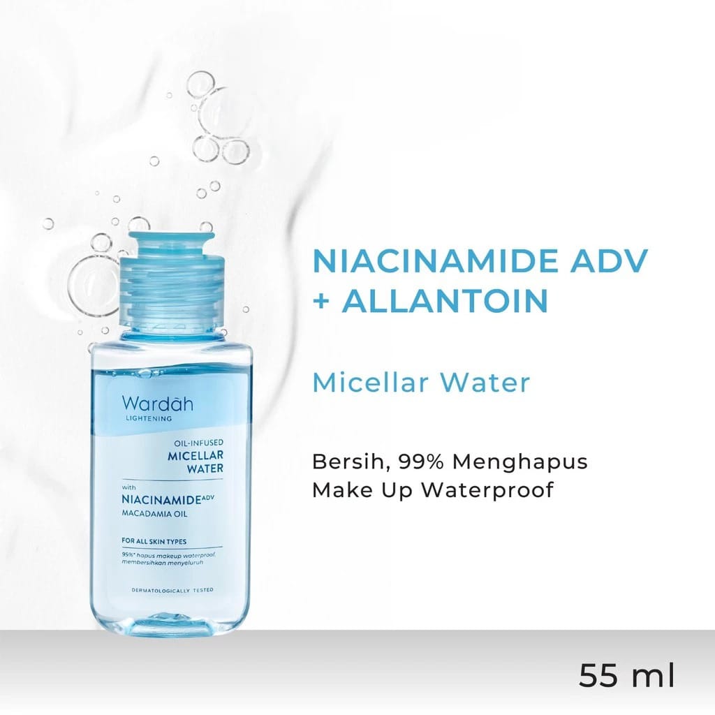 Wardah Lightening Oil-Infused Micellar Water 55ml