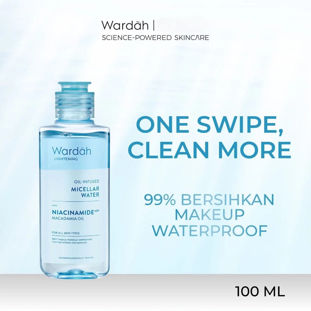Wardah Lightening Oil-Infused Micellar Water 100ml