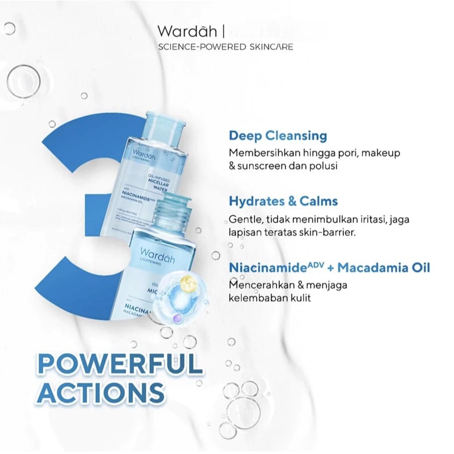 Wardah Lightening Oil-Infused Micellar Water 100ml