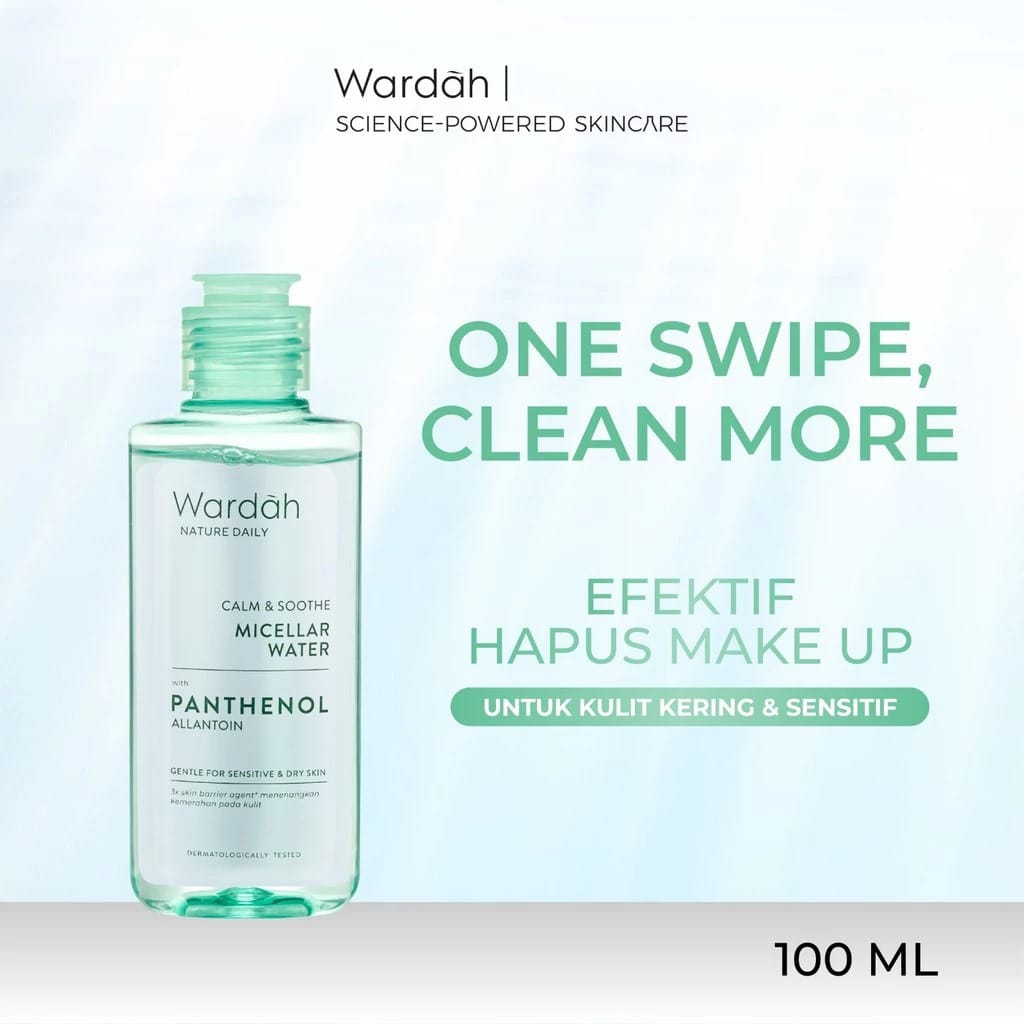 Wardah Nature Daily Calm & Soothe Micellar Water 100ml