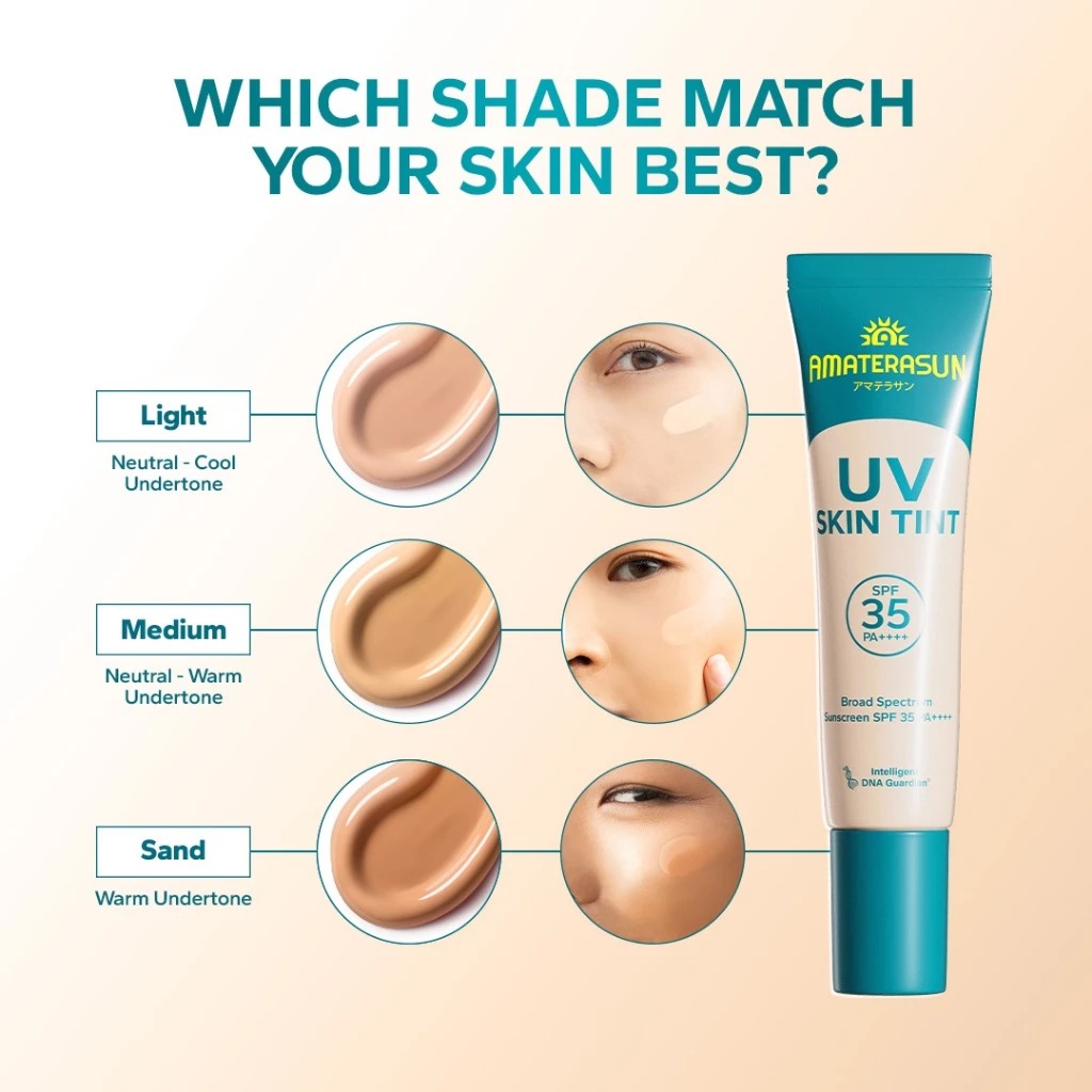 Amaterasun UV Skin Tint SPF35 PA++++ 25gr - Light