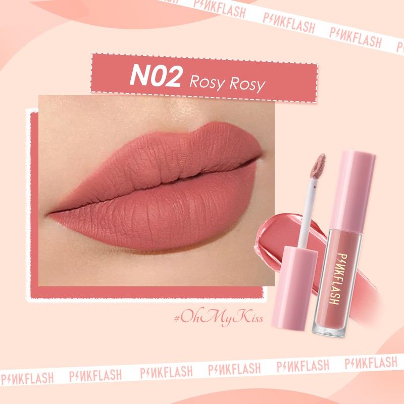 Pinkflash Lasting Matte Lip Cream - N02