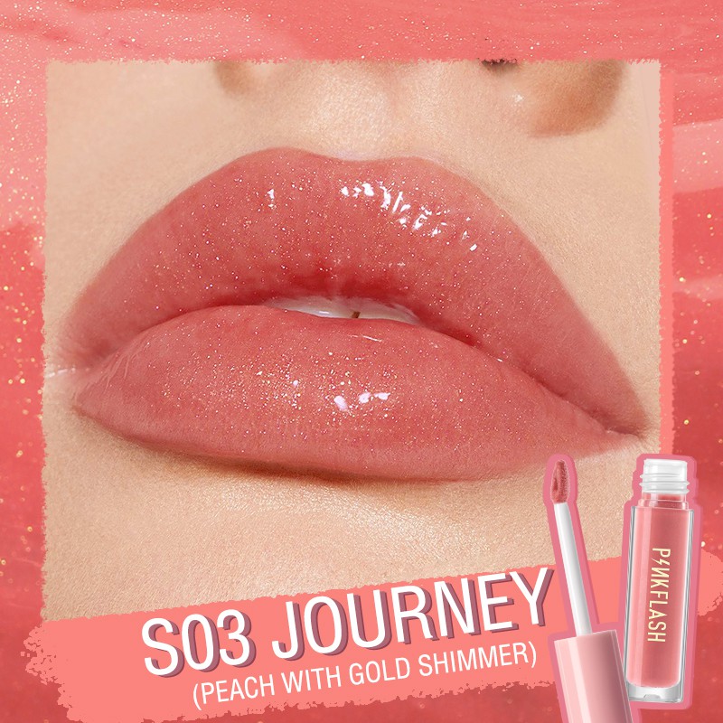 Pinkflash Lasting Glossy Lipgloss - S03