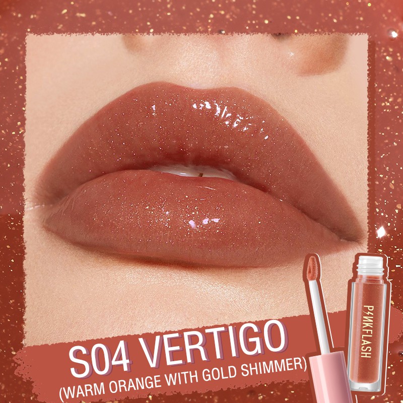 Pinkflash Lasting Glossy Lipgloss - S04