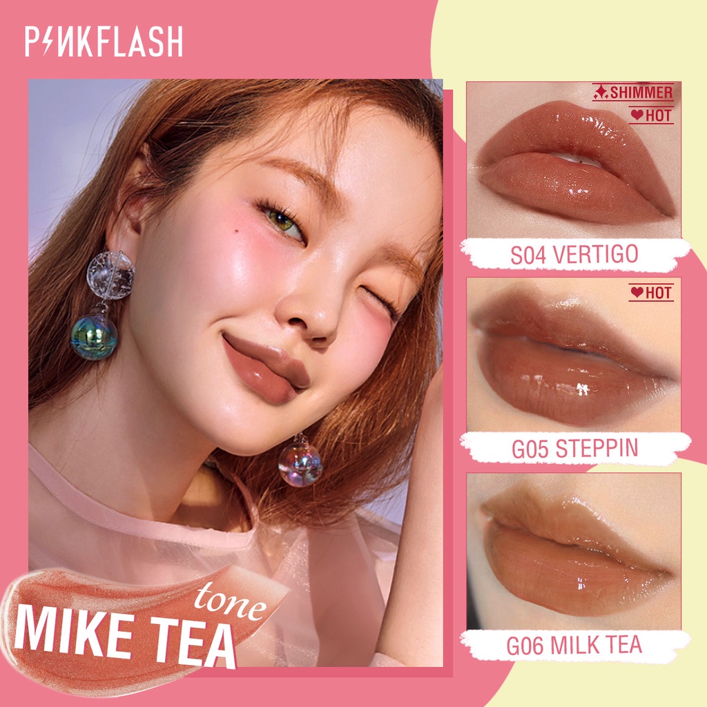 Pinkflash Lasting Glossy Lipgloss - G06