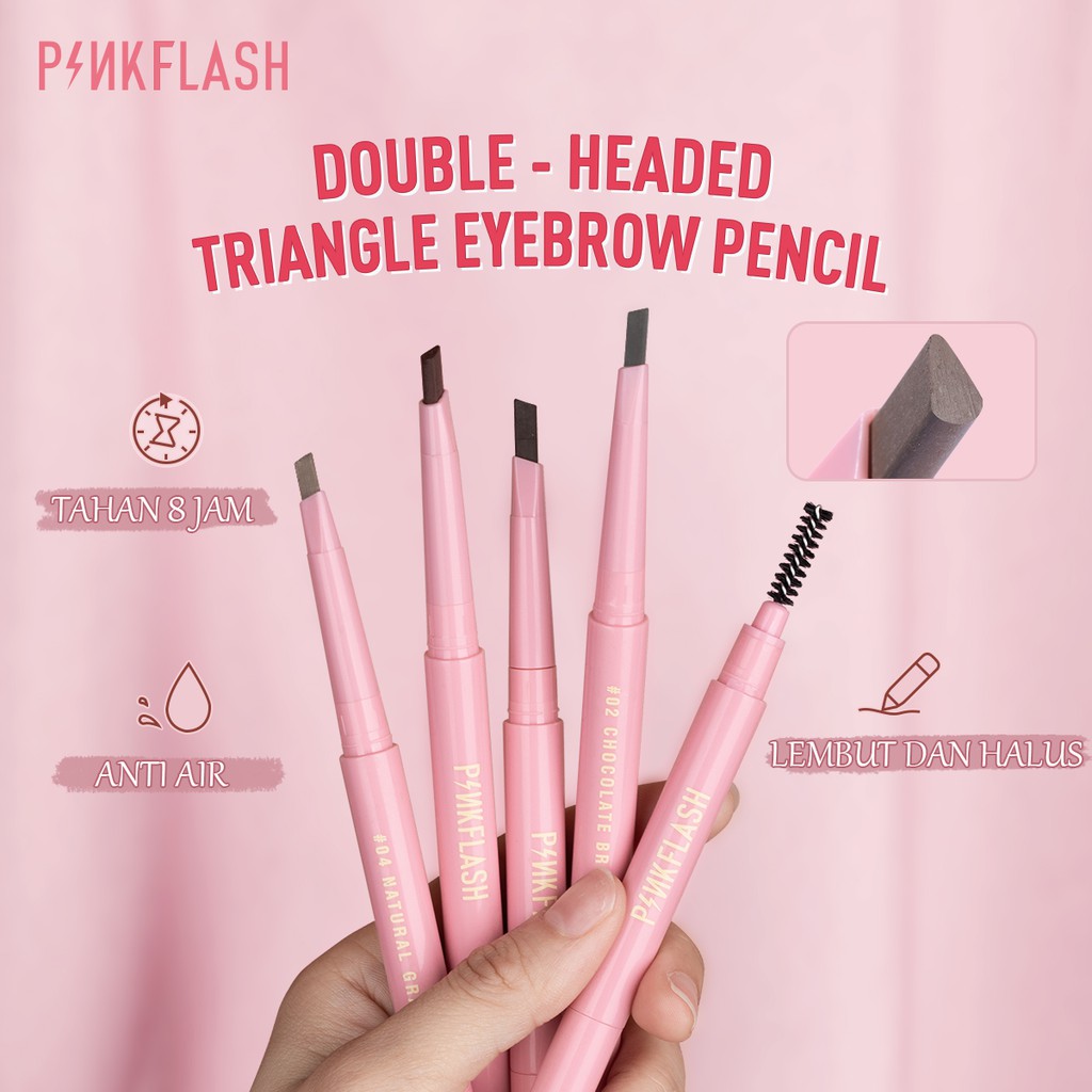 Pinkflash Waterproof Auto Eyebrow Pencil - 04 Natural Gray