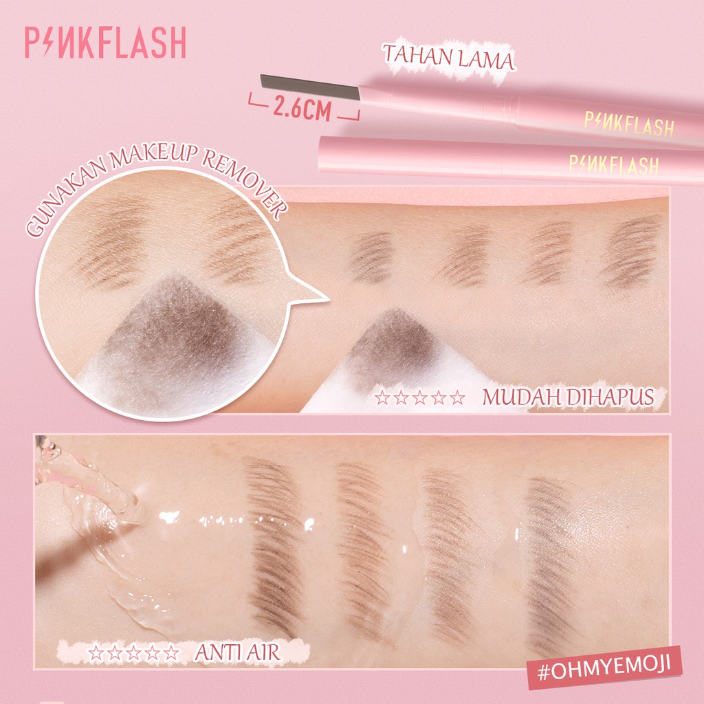 Pinkflash Waterproof Auto Eyebrow Pencil - 04 Natural Gray