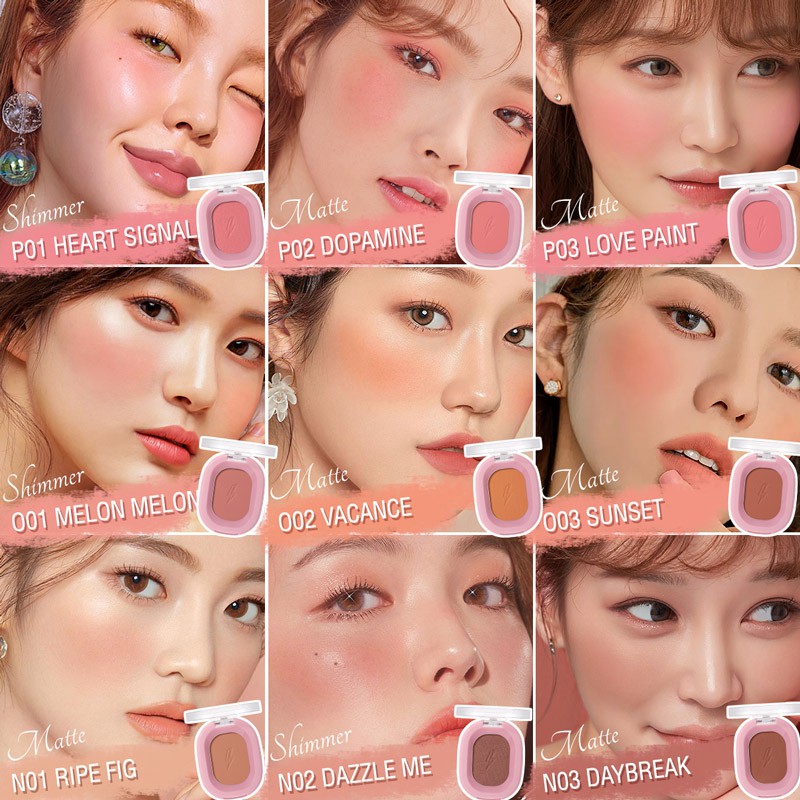 Pinkflash Soft Pigment Blush - O01