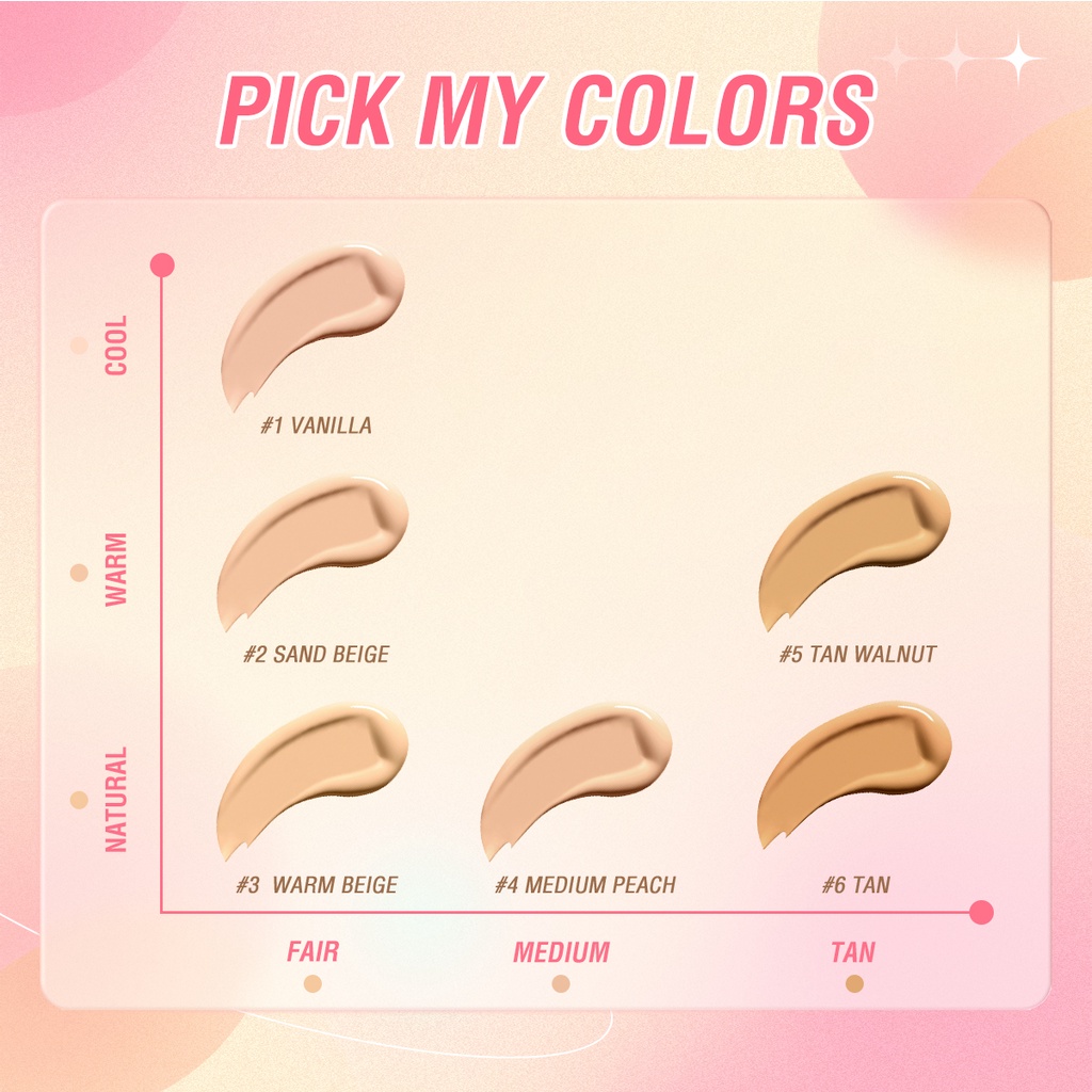 Pinkflash Lasting Matte Foundation #4 Medium Peach