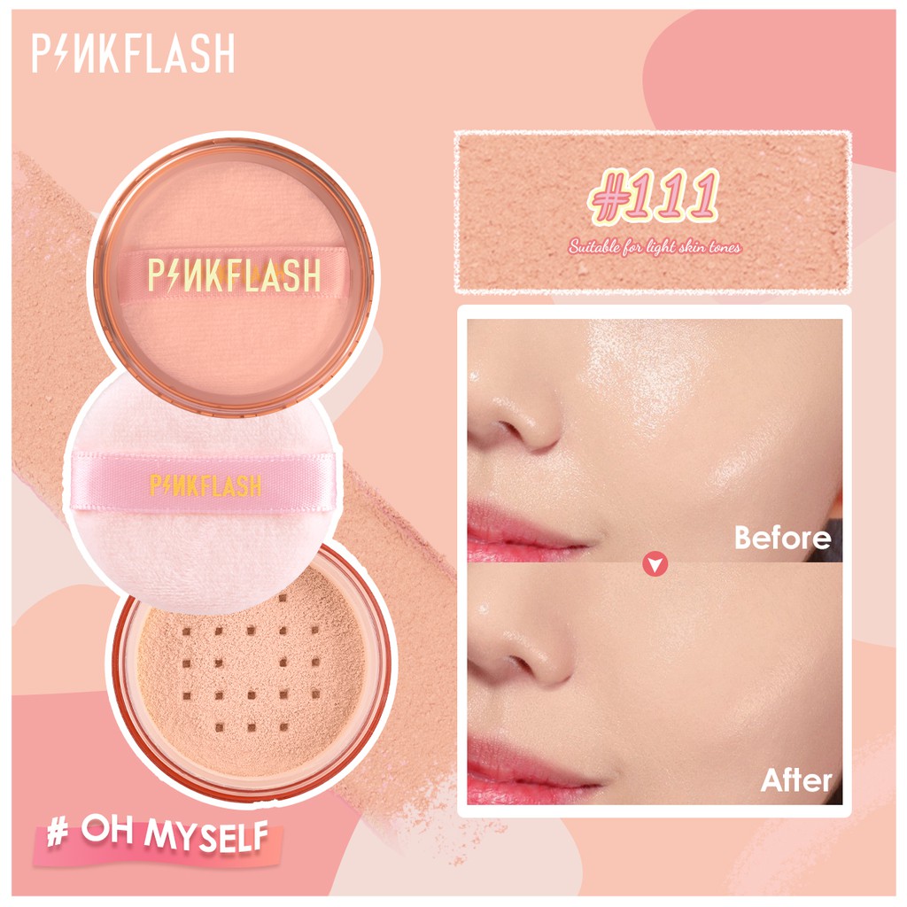Pinkflash Lasting Matte Loose Powder #111