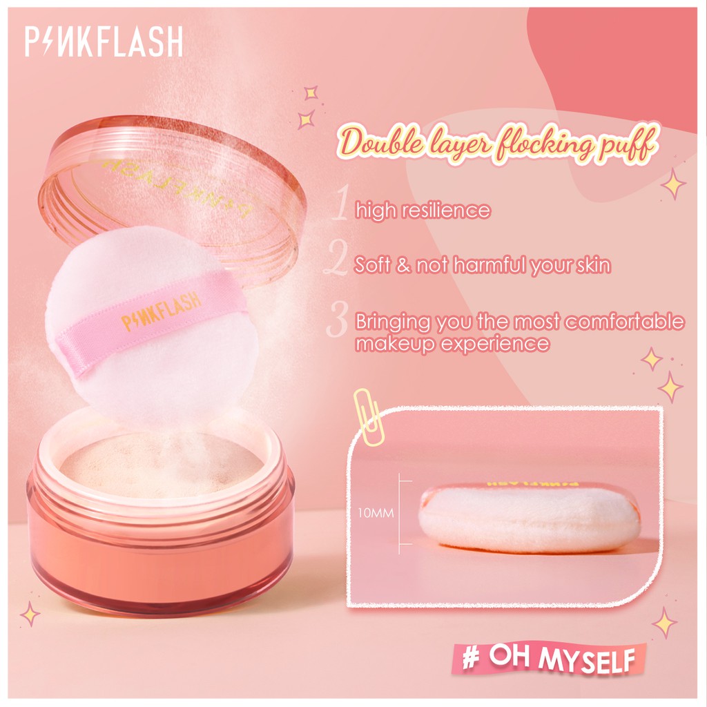Pinkflash Lasting Matte Loose Powder #111