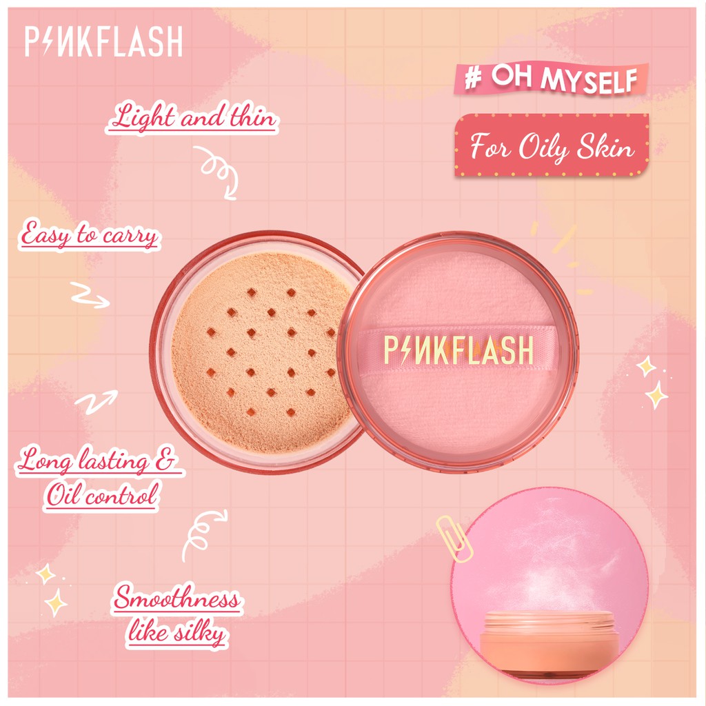 Pinkflash Lasting Matte Loose Powder #111