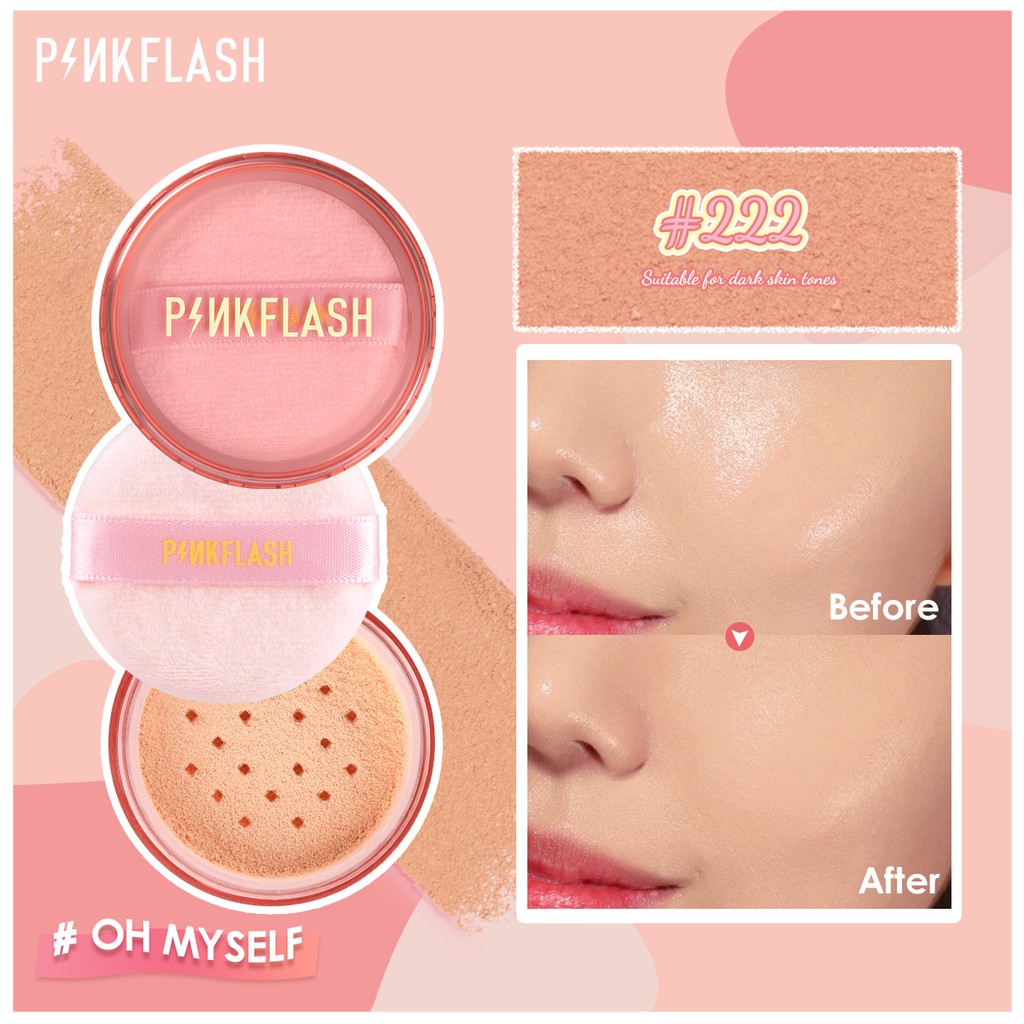 Pinkflash Lasting Matte Loose Powder #222