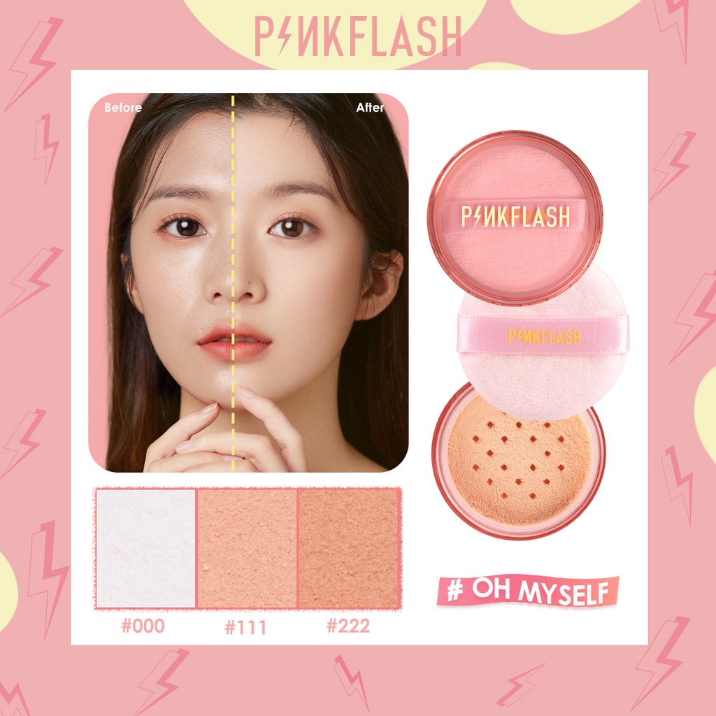 Pinkflash Lasting Matte Loose Powder #222