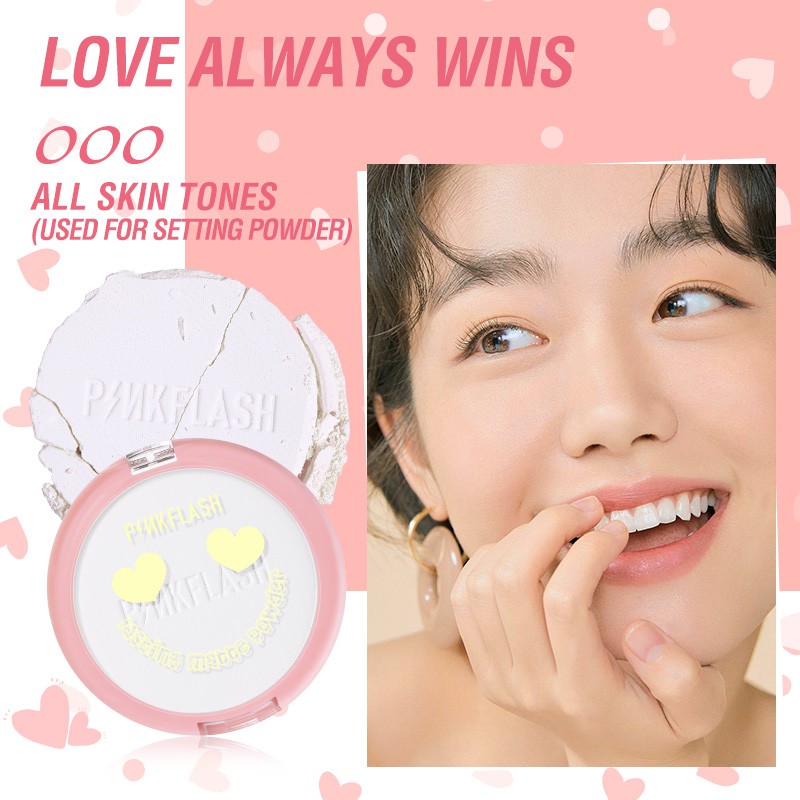 Pinkflash Lasting Matte Pressed Powder #000
