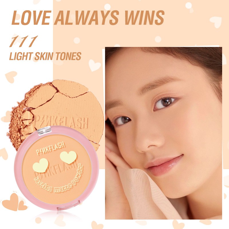 Pinkflash Lasting Matte Pressed Powder #111