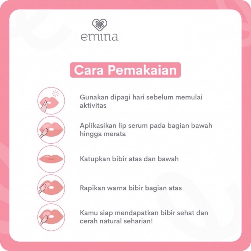 Emina Watercolor Lip Serum 01 Dawn