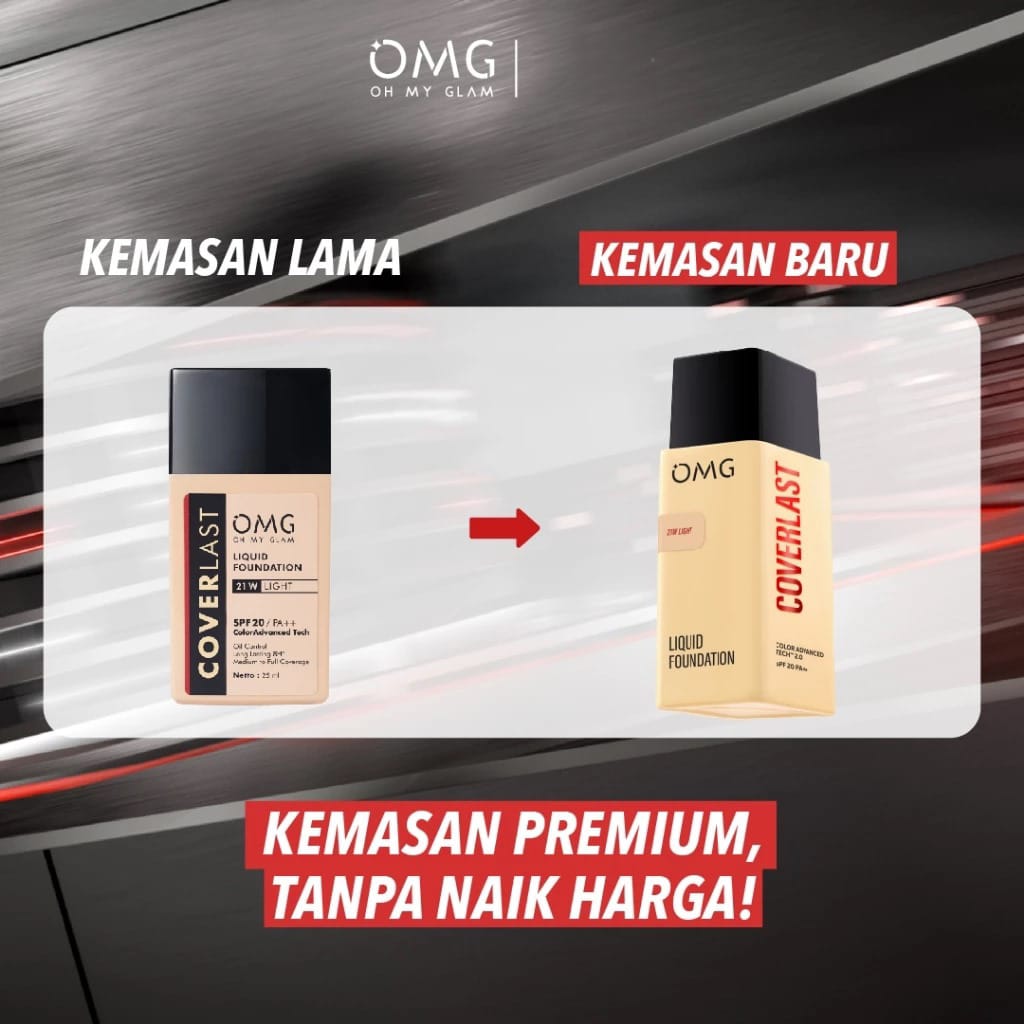 OMG Coverlast Liquid Foundation 32N Natural
