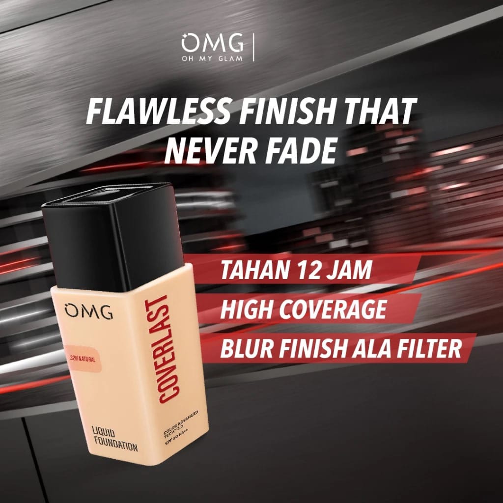 OMG Coverlast Liquid Foundation 32N Natural