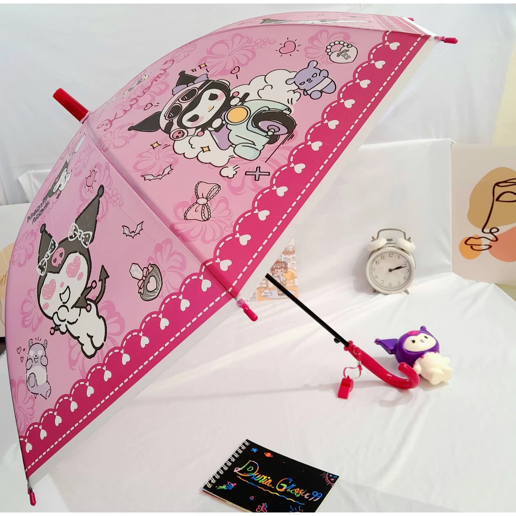 Payung Lipat Sanrio Series (411-1) - Payung Gagang Anak & Dewasa