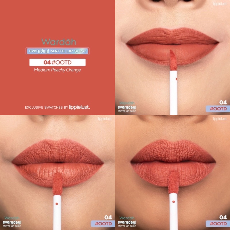 Wardah Everyday Matte Lip Shot - 04 OOTD