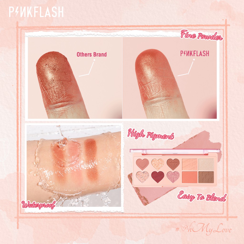 Pinkflash Multi Face Pallet PF-M02 #01 Mandarin Latte