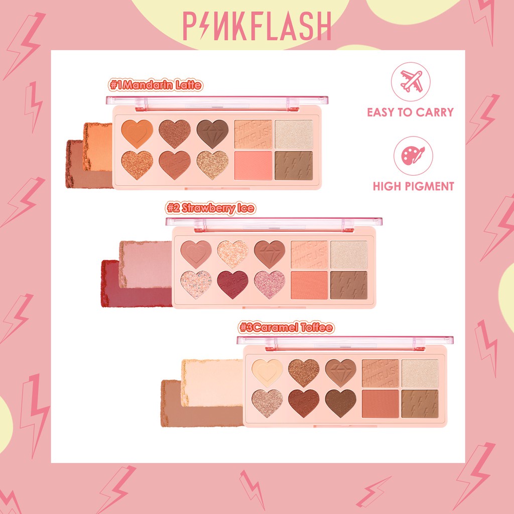 Pinkflash Multi Face Pallet PF-M02 #03 Caramel Toffee