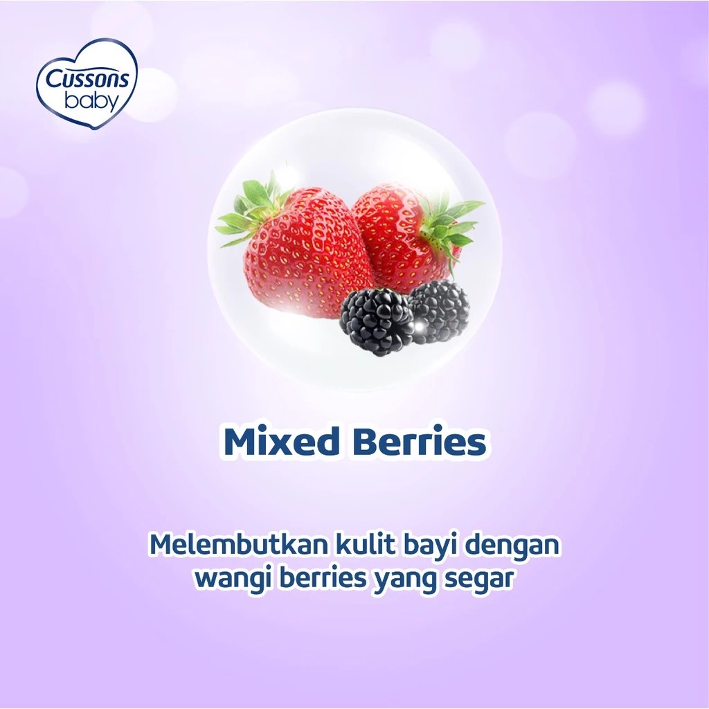 Cussons Baby Bedak Powder 130gr (100+30) - Ungu Fresh & Nourish