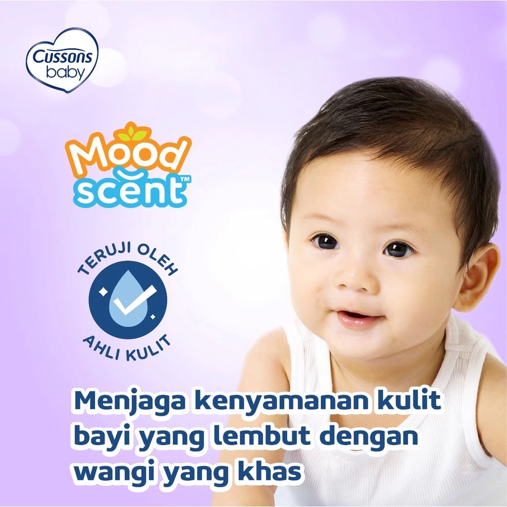Cussons Baby Bedak Powder 450gr (350+100) - Ungu Fresh & Nourish