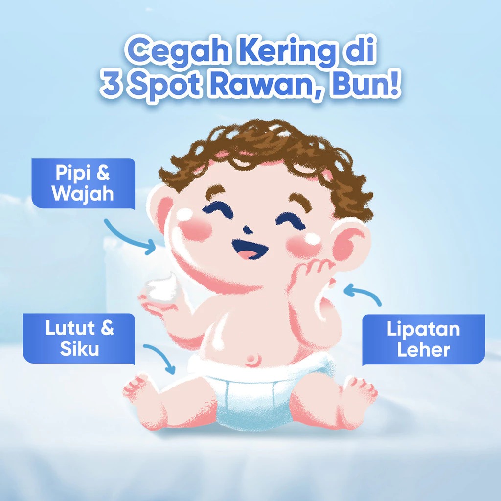 Cussons Baby Cream 50gr - Biru Mild & Gentle