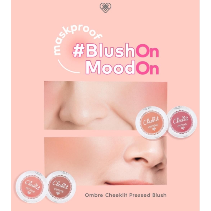 Emina Cheek Lit Pressed Blush Marshmallow Lady 3,5gr