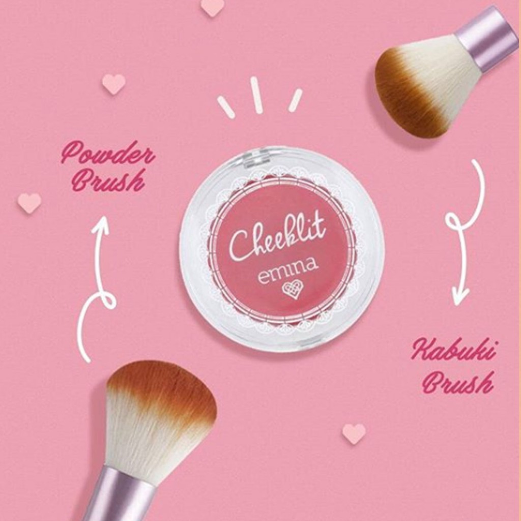 Emina Cheek Lit Pressed Blush Marshmallow Lady 3,5gr