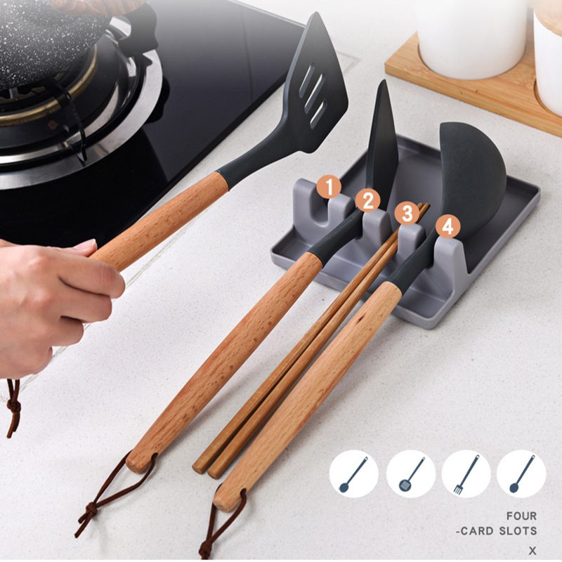 Tatakan Spatula / Sutil / Tutup Panci / Alat Masak (Tatakan Dapur)